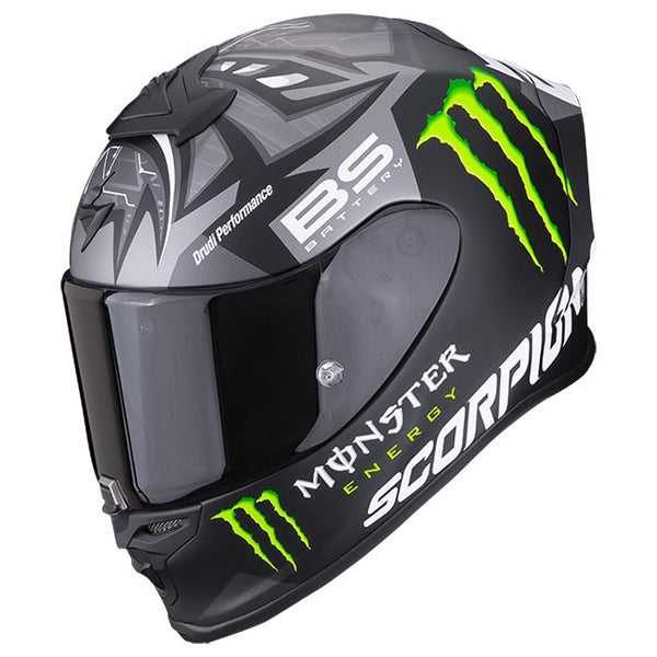 Scorpion XL EXO-R1 Air Fabio MonsterRep Matt Blk/Sil Road Helmet