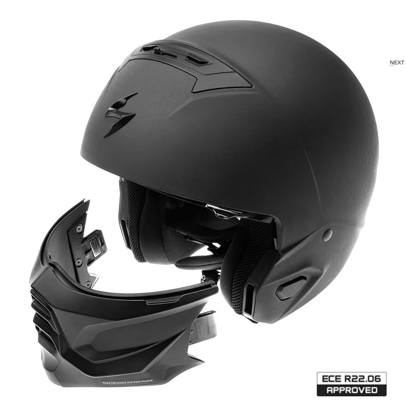 Scorpion EXO Combat II Road Helmet Size Small 55cm 56cm