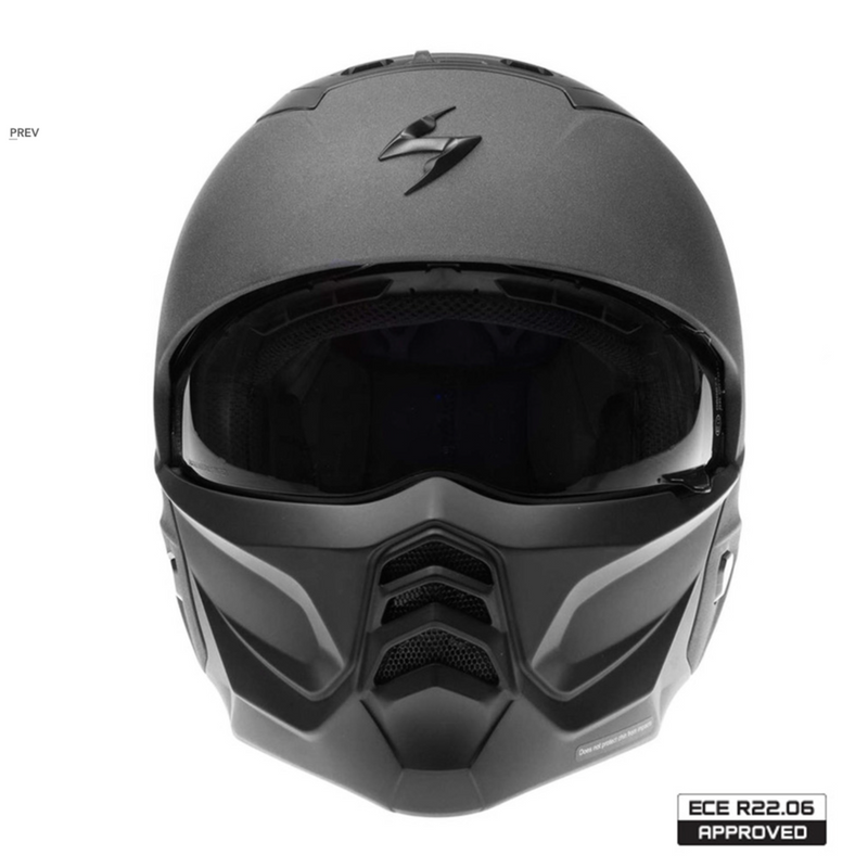 Scorpion EXO Combat II Road Helmet Size Medium 57cm 58cm