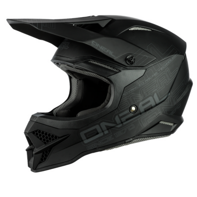 O'Neal 3SRS FLAT Helmet - Black - Size Large 60cm