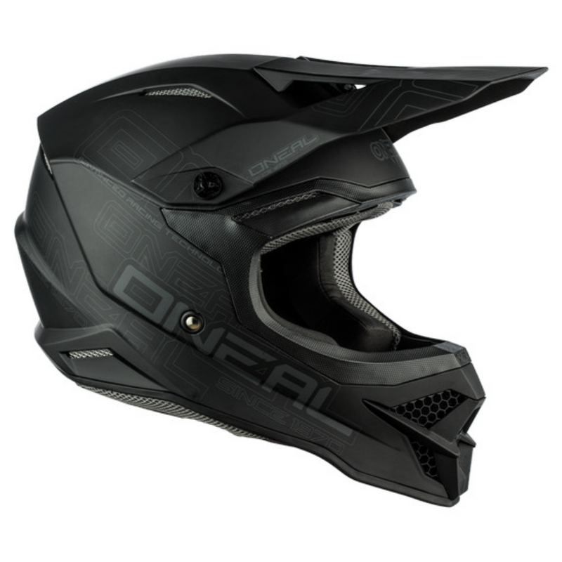 O'Neal 3SRS FLAT Helmet - Black - Size Large 60cm