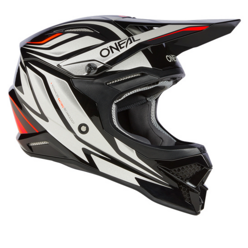 O'Neal 3SRS VERTICAL V.23 Helmet - Black/White Size XL 62cm