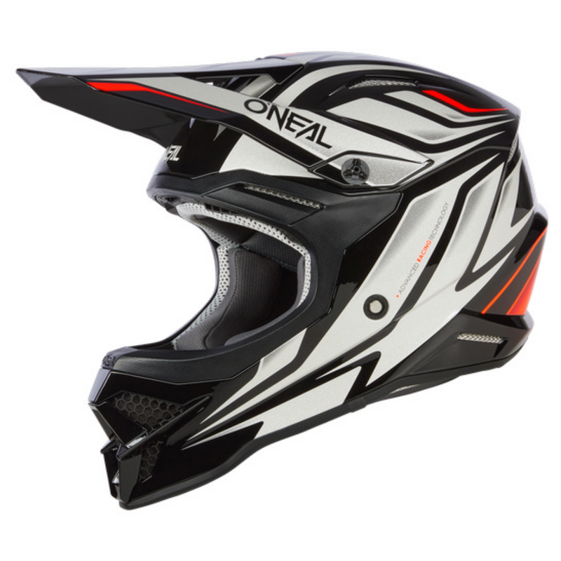 O'Neal 3SRS VERTICAL V.23 Helmet - Black/White Size Large 60cm