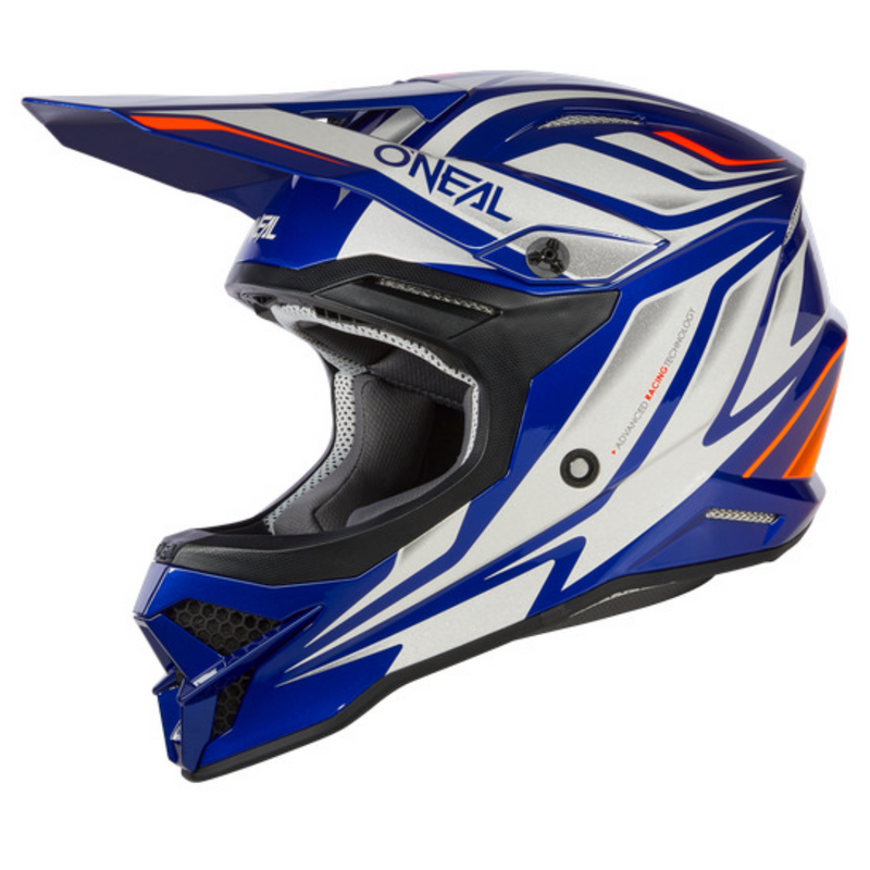 O'Neal 3SRS VERTICAL V.23 Helmet - Blue/White Size Medium 58cm