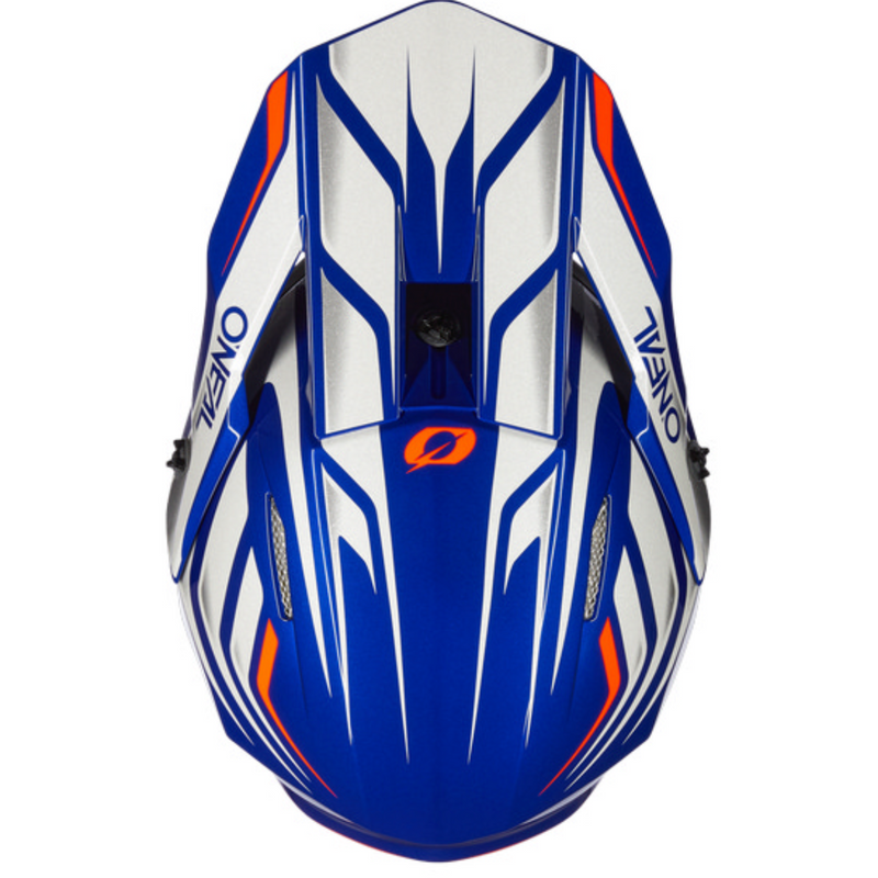 O'Neal 3SRS VERTICAL V.23 Helmet - Blue/White Size Medium 58cm