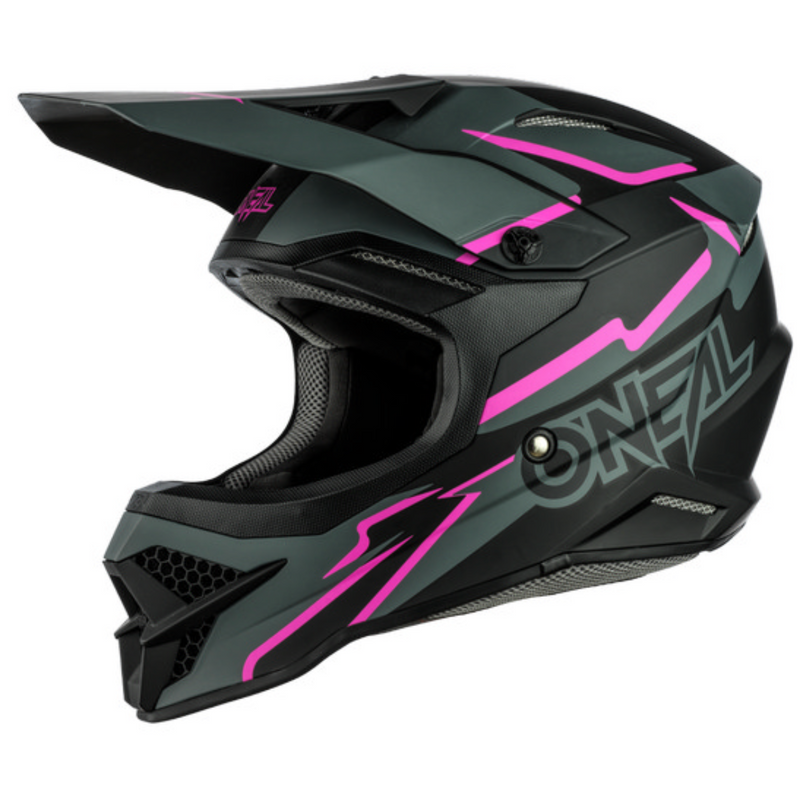 O'Neal 3SRS VOLTAGE Helmet - Black/Pink Size XL 62cm