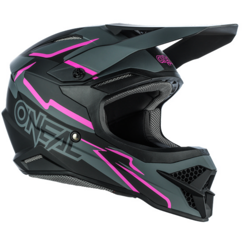 O'Neal 3SRS VOLTAGE Helmet - Black/Pink Size XL 62cm