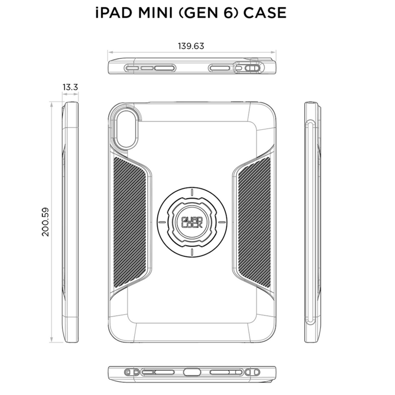 iPad Mini 6 MAG Case Quad Lock