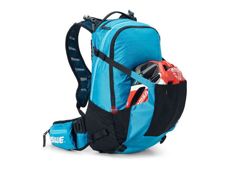 USWE Shred 16L Mtb Daypack Malmo Blue Hydration Size Small