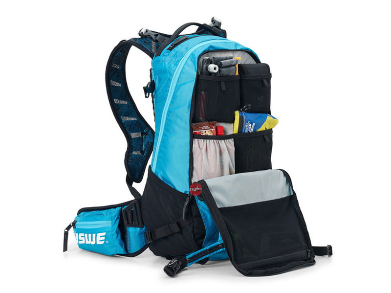 USWE Shred 16L Mtb Daypack Malmo Blue Hydration Size Small