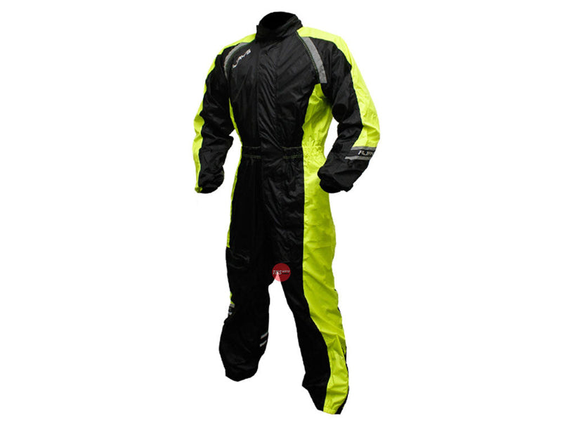 Rjays Tempest Rainwear Suit Black Hi Viz Size 3XL