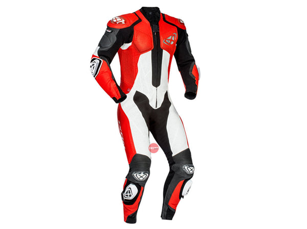 Ixon Vendetta Evo 1PC Suit Black red White Race Suits Size 2XL