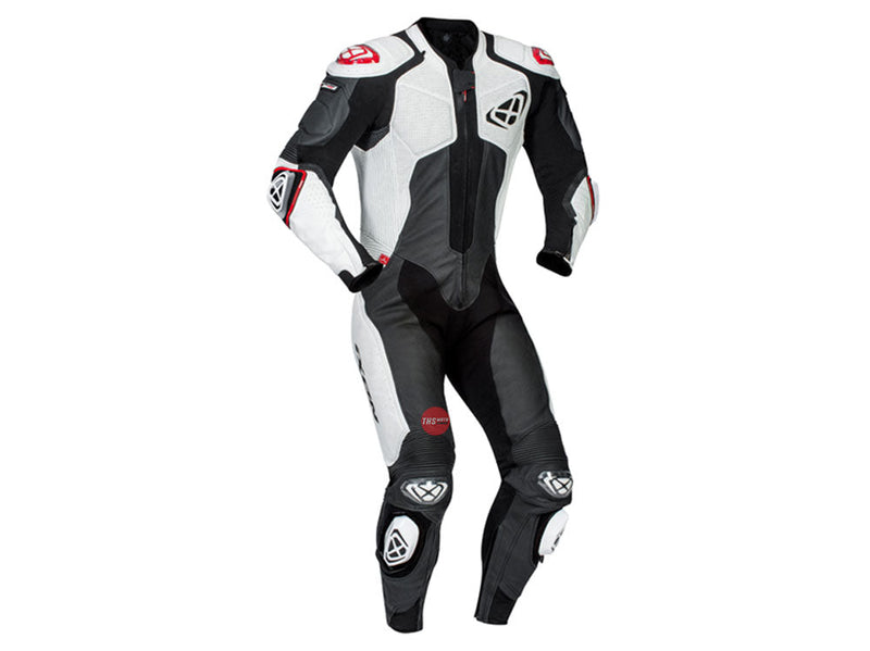 Ixon Vendetta Evo 1PC Suit Black White Race Suits Size Small