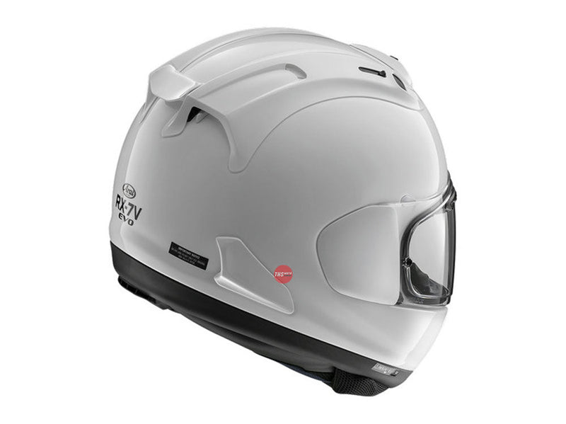 Arai RX-7V Evo Gloss White Road Helmet Size Small 56cm