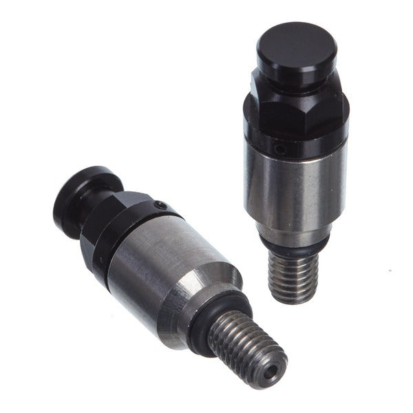 Whites Fork Bleeder Valves - Pair M5 X 0.8 Black