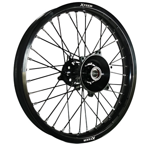 X-Tech Ktm/husq/gas Gas 2.15x18 Rear Blk Rim/blk Hub/blk Spk