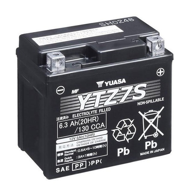 Yuasa J YTZ7S Batt,not Dg Japanese Factory Sealed