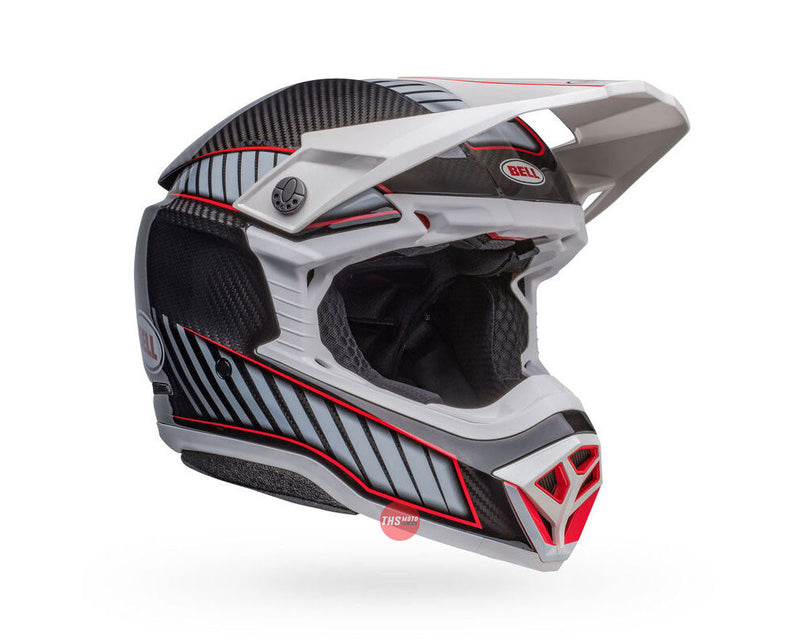 Bell MOTO-10 SPHERICAL Rhythm White/Black Off Road Helmet Size Medium 58cm