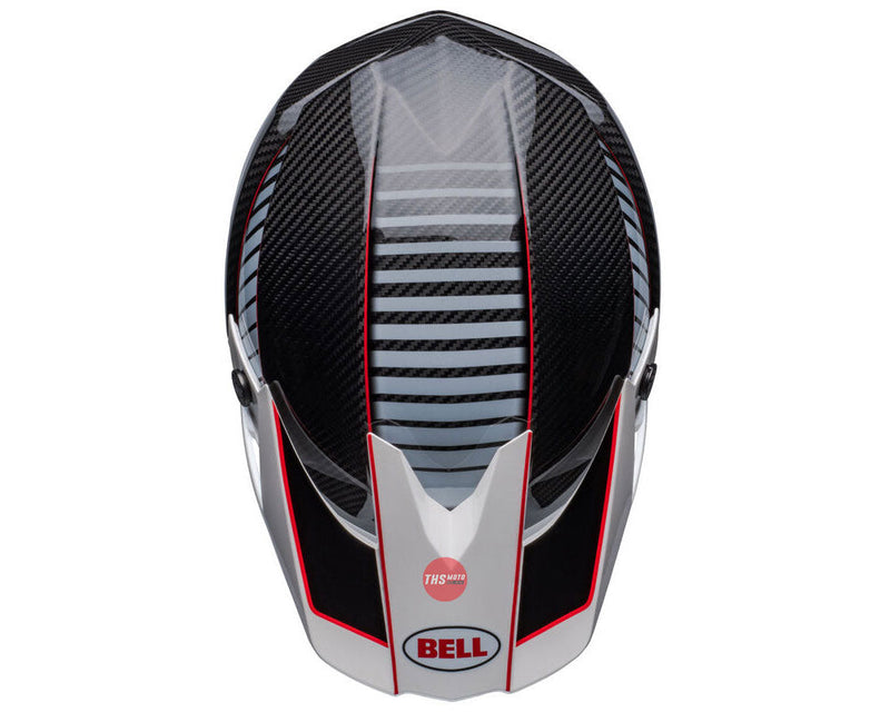 Bell MOTO-10 SPHERICAL Rhythm White/Black Off Road Helmet Size Small 56cm