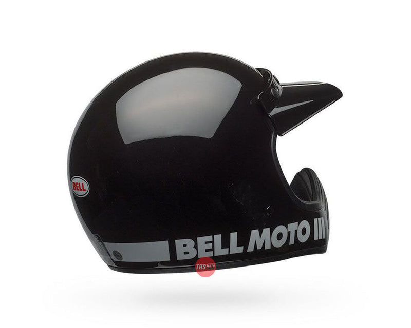 Bell MOTO-3 Classic Gloss Black Road Helmet Size 2XL 64cm