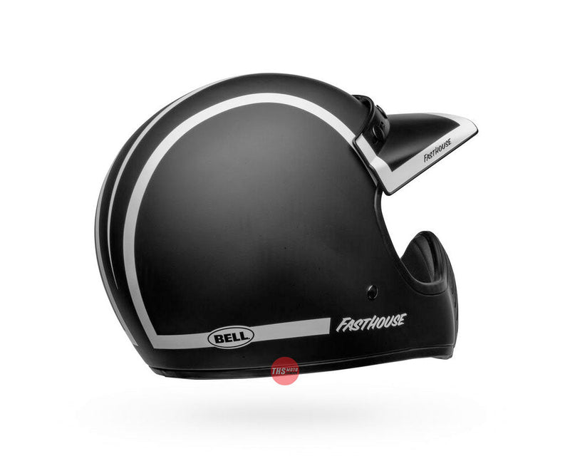 Bell MOTO-3 Fasthouse Old Road Black/White Road Helmet Size XL 62cm