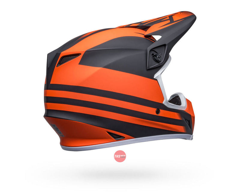 Bell MX-9 MIPS Disrupt Matte Black/Orange Size Medium 58cm