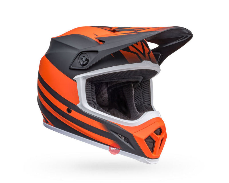 Bell MX-9 MIPS Disrupt Matte Black/Orange Size XL 62cm