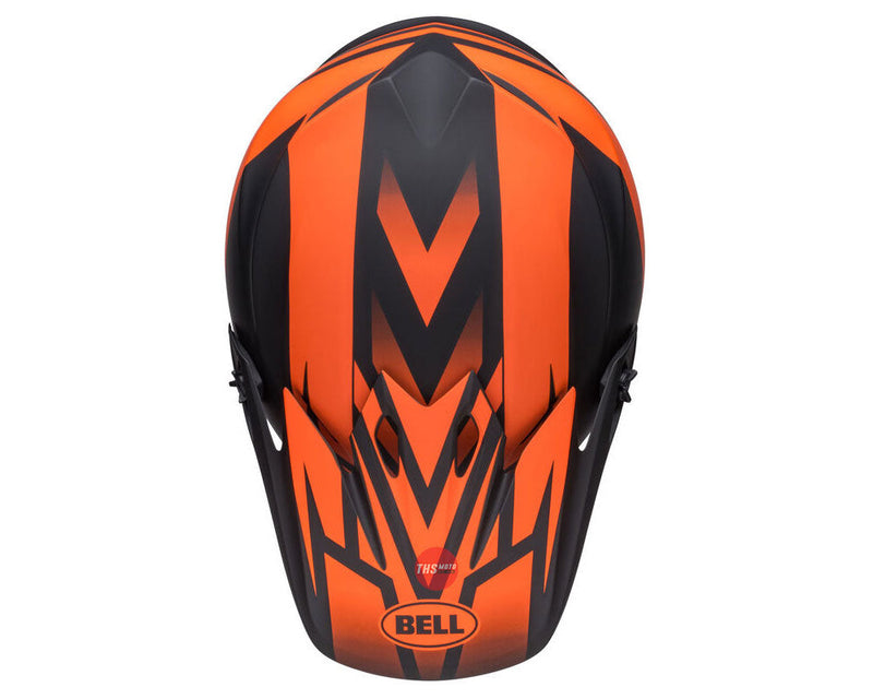 Bell MX-9 MIPS Disrupt Matte Black/Orange Size XL 62cm