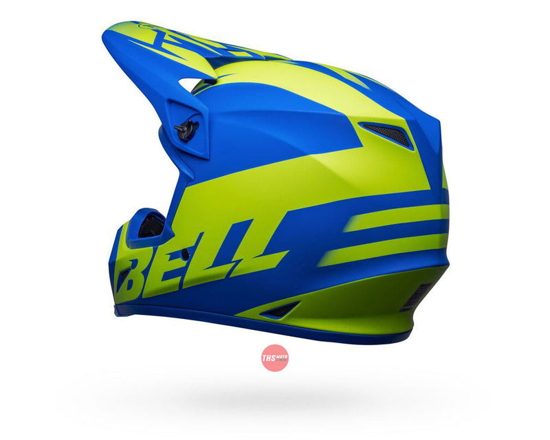 Bell MX-9 MIPS Disrupt Matte classic Blue/Hi-Viz Yellow Size 2XL 64cm