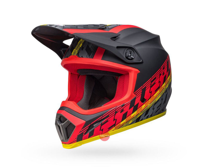 Bell MX-9 MIPS Offset Matte Black/Red Size Small 56cm