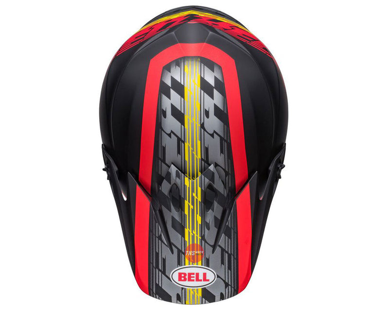 Bell MX-9 MIPS Offset Matte Black/Red Size Medium 58cm