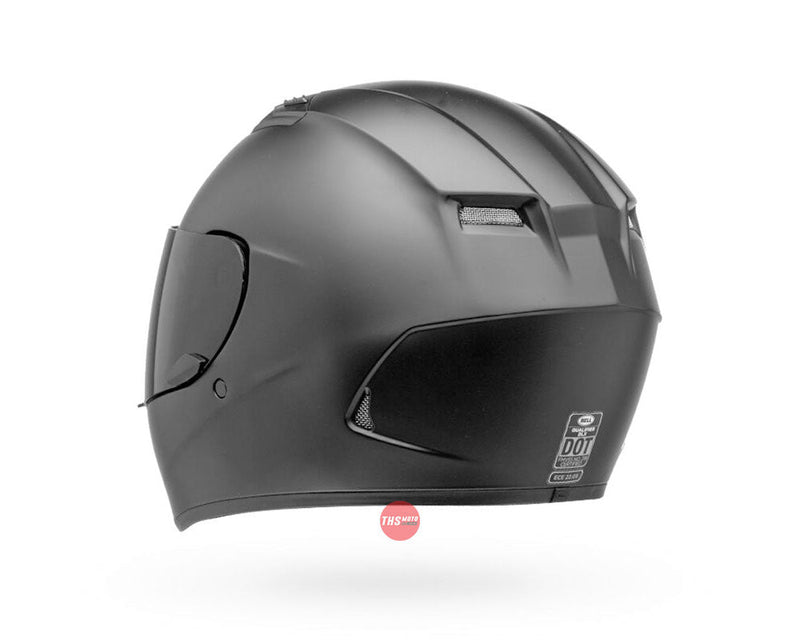 Bell QUALIFIER DLX BLACKOUT Matte Black Road Helmet Size Small 56cm