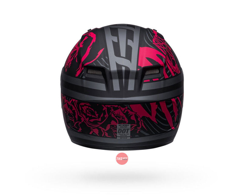 Bell QUALIFIER Rebel Matte Black/Pink Road Helmet Size Small 56cm