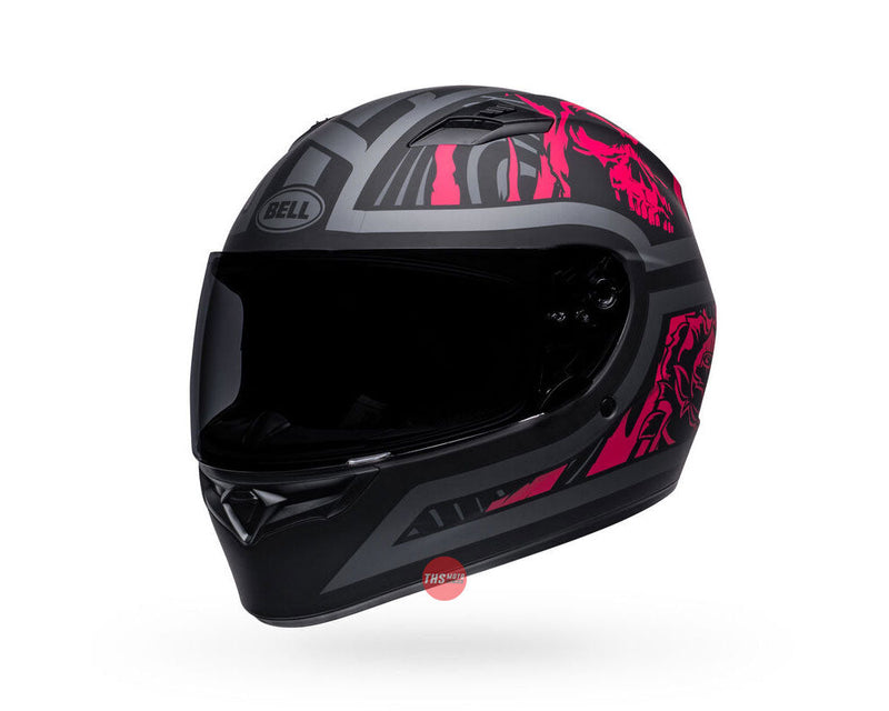 Bell QUALIFIER Rebel Matte Black/Pink Road Helmet Size Small 56cm