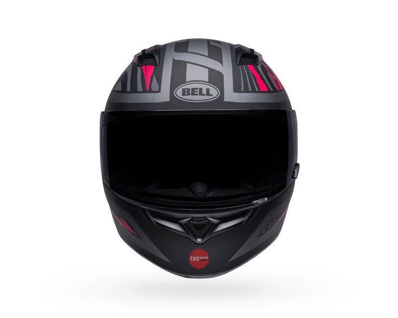 Bell QUALIFIER Rebel Matte Black/Pink Road Helmet Size Small 56cm