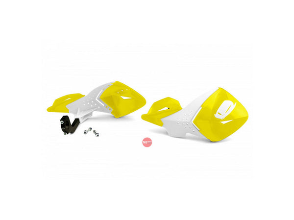 UFO Escalade Handguards 01-19 Yellow/white