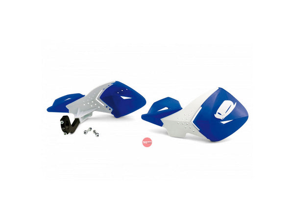 UFO Escalade Handguards blue/white