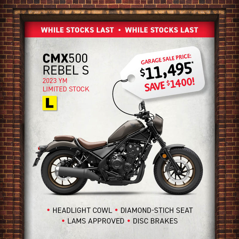 Honda CMX500 Rebel A2 (S Edition)