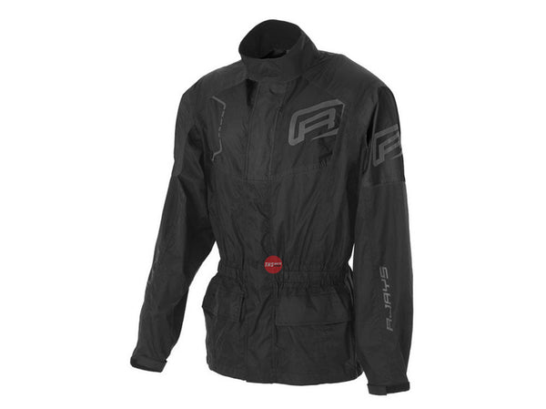 Rjays Tempest II Black Rainwear Jacket Size XS