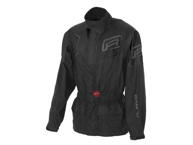 Rjays Tempest II Black Rainwear Jacket Size XS