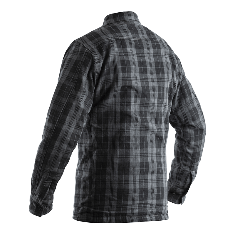 RST Lumberjack Kevlar Lined CE Textile Shirt Grey Size 44 Large