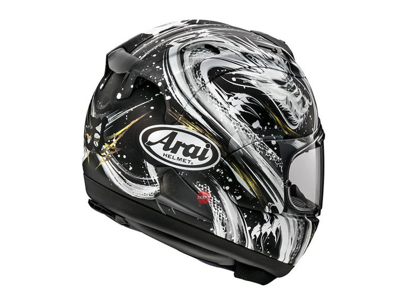 Arai RX-7V Evo 0110 Kiyonari Black sil Road Helmet Size Small 56cm