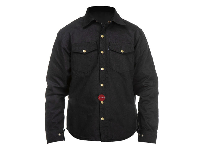 Rjays Regiment Shirt Black Road Jacket Size Small