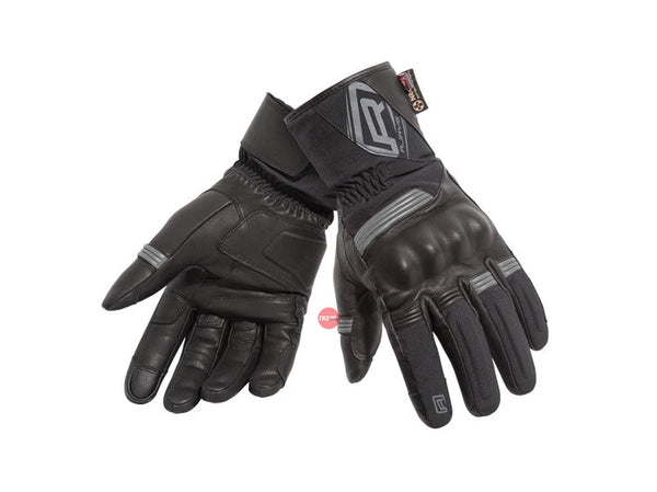 Rjays Tourer Black Grey Road Gloves Size Large