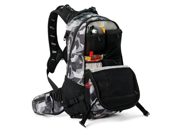 USWE Shred 25L Mtb Daypack Camo black Hydration Size Small