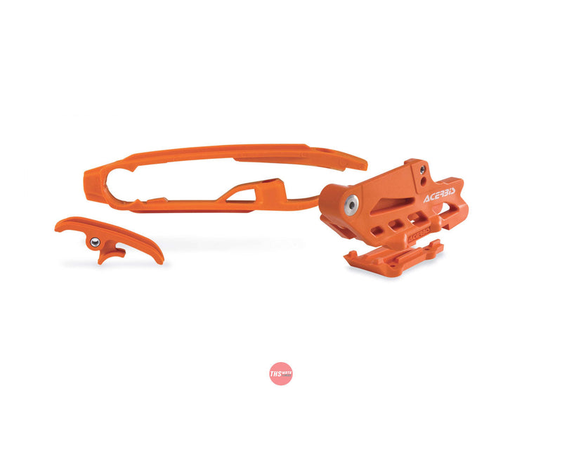 Acerbis SX/SXF chain guide block & slider KTM orange