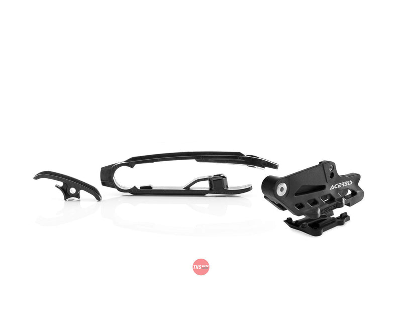 Acerbis KTM/Husq chain guide block & slider Black