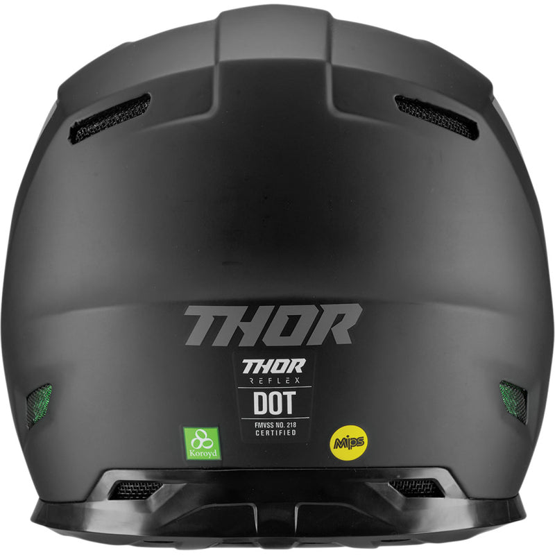 Thor Mx Helmet Reflex Blackout Size Large 59 60cm