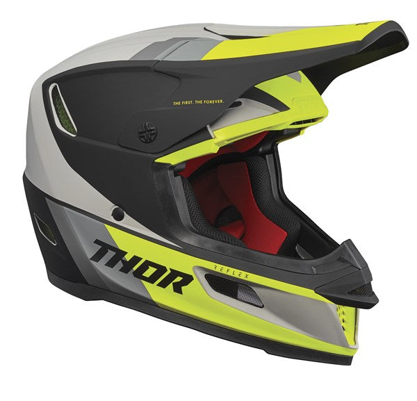 Thor Helmet MX Reflex Apex S21 Acid Grey Size Small 55 56cm