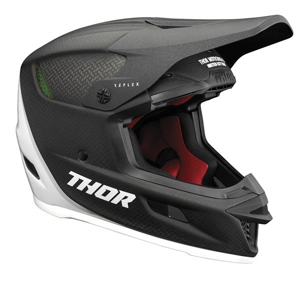 Thor Helmet MX Reflex Carbon S21 Polar White Size Large 59 60cm